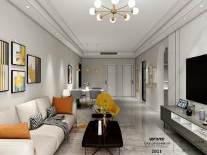 天鴻君邑   105平方   三室兩廳    風格 簡約混搭